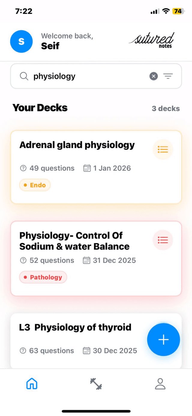 SuturedNotes App